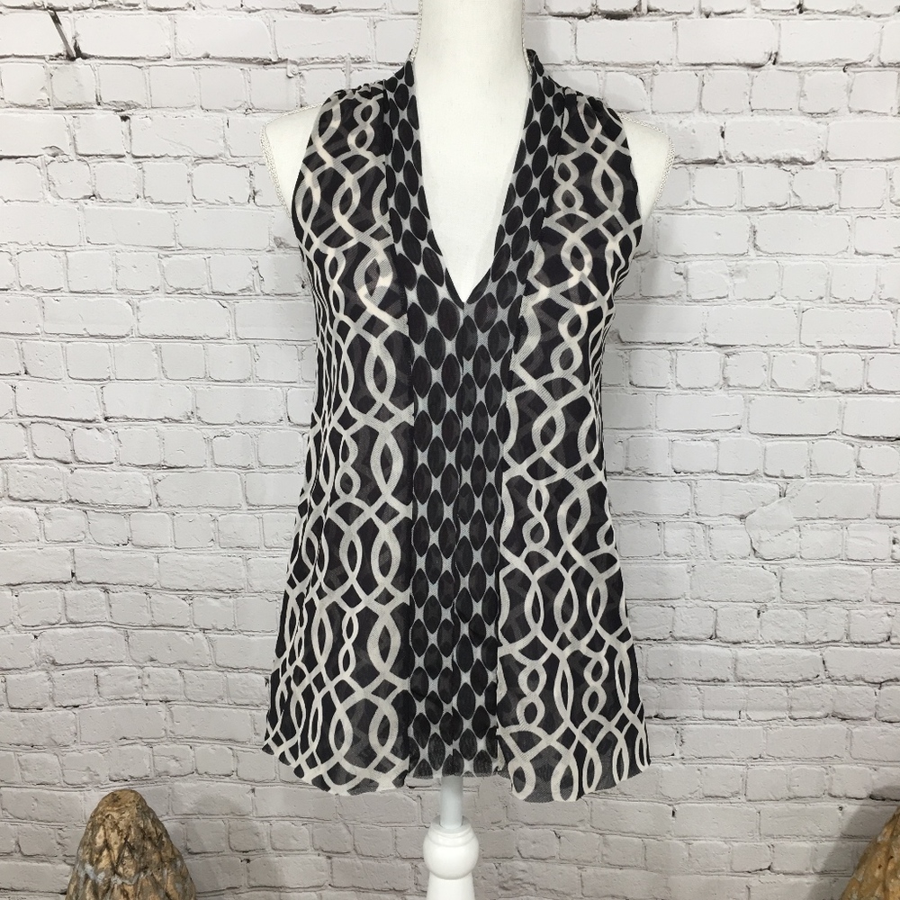 Sweet Pea by Stacy Frati Mesh Geometric Tank